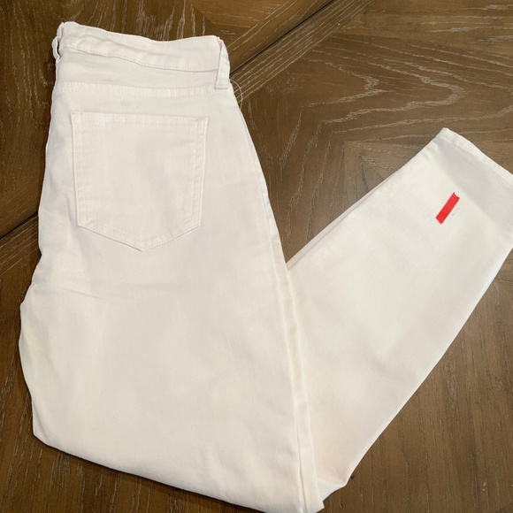 pistola Denim - Pistola White Distressed Pants Size 28